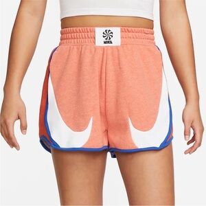 Nike Sportswear Circa 72 Women's High-Rise Fleece Shorts Size small